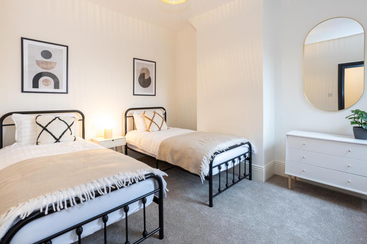 Stunning Scandi 3 Bed House In Manchester-Parking Vila Exterior foto