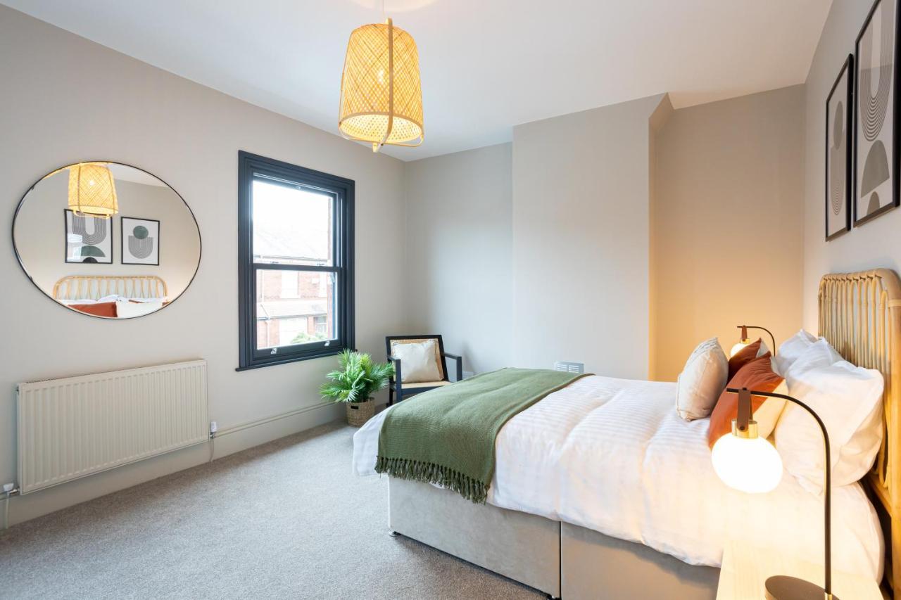 Stunning Scandi 3 Bed House In Manchester-Parking Vila Exterior foto
