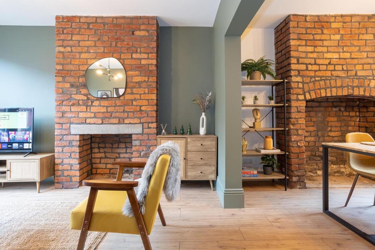 Stunning Scandi 3 Bed House In Manchester-Parking Vila Exterior foto