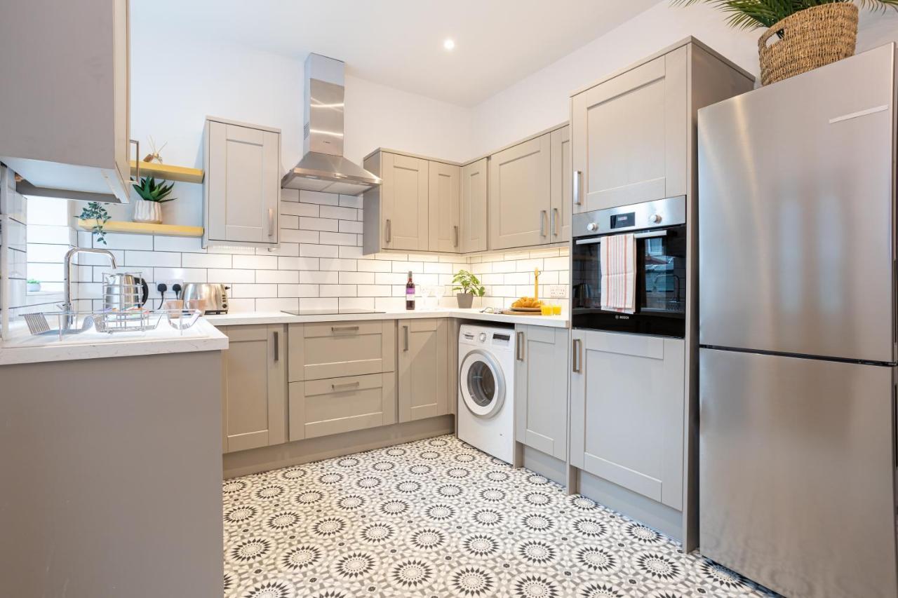 Stunning Scandi 3 Bed House In Manchester-Parking Vila Exterior foto